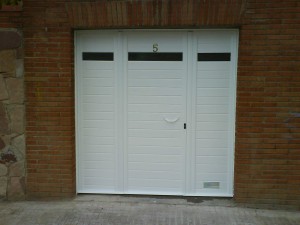 Puerta de garaje seccional