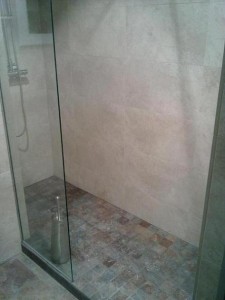 Shower enclosure in Barcelona