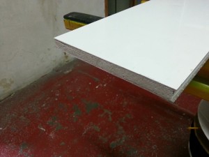 Aluminum sandwich plate