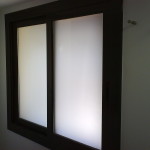 Special lacquered sliding window