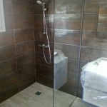 Shower screen with fixed glass 10 mm