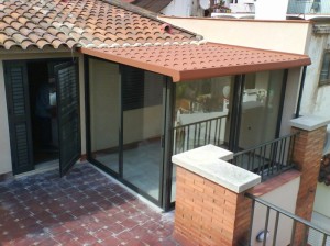 Outdoor metal cases type booth in Barcelona