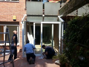 Cerramiento de terraza en Barcelona