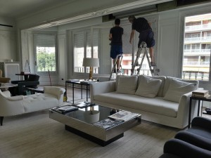 Automatic aluminum blinds in the neighborhood of Sant Gervasi Barcelona