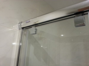 Brightness Silver Bathroom screen 